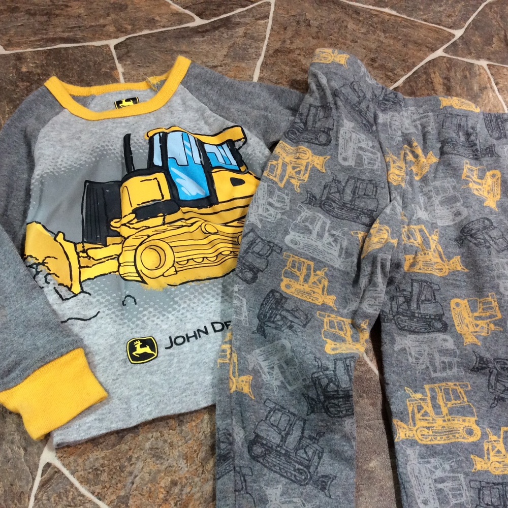John Deere pajamas 2t
